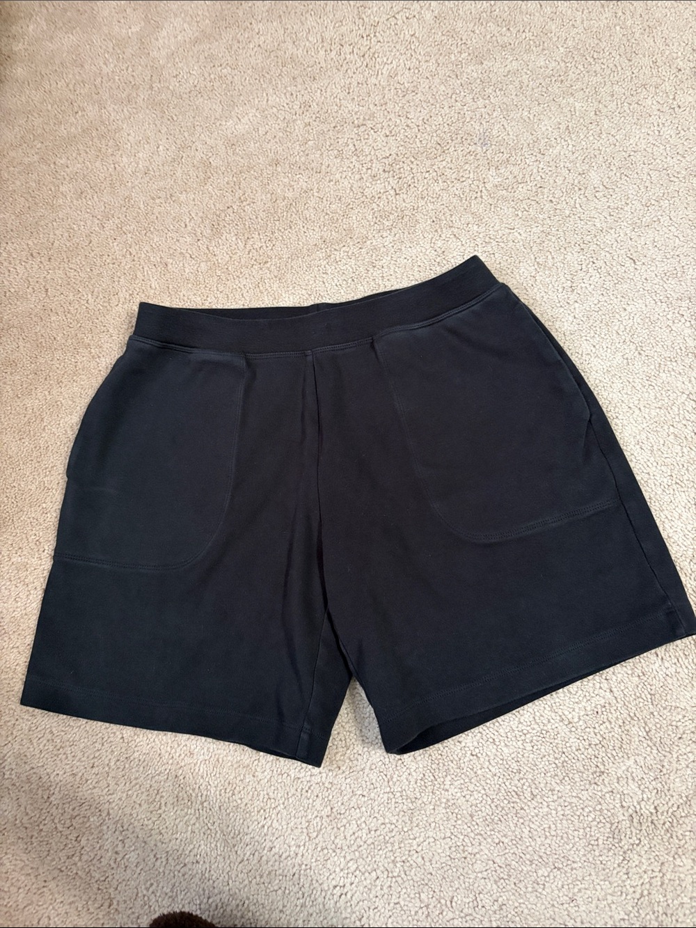 Preswick & Moore Black Pull-On Bermuda Shorts